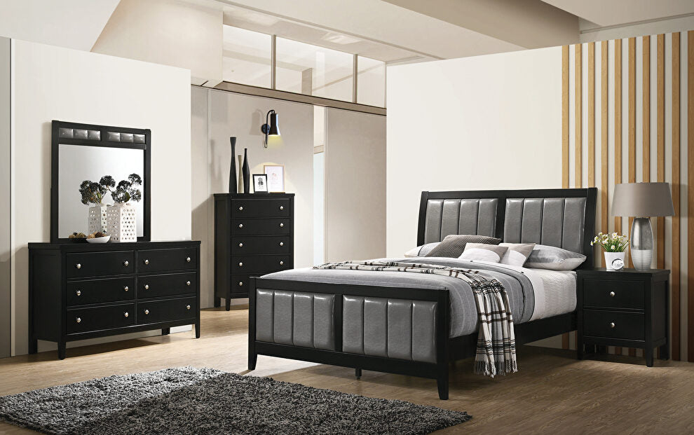 Carlton Upholstered Panel Bed