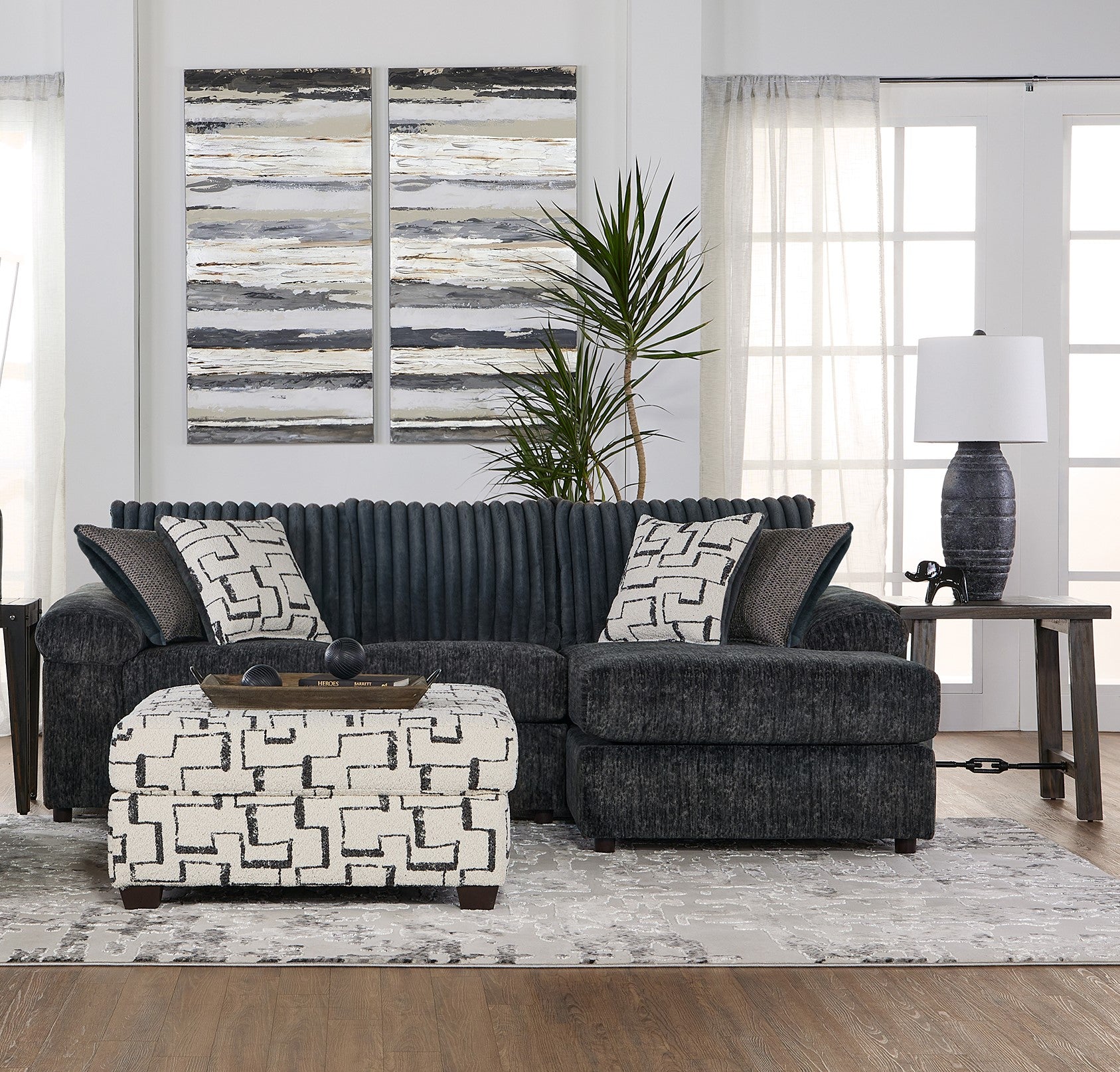Galactic L-Shaped Sectional - Dream Decor