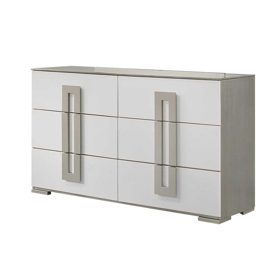 Olivia Dresser- white with view 1