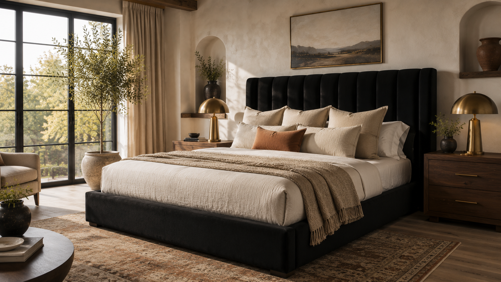 Black Upholstered Bed: Style Ideas & Buying Guide