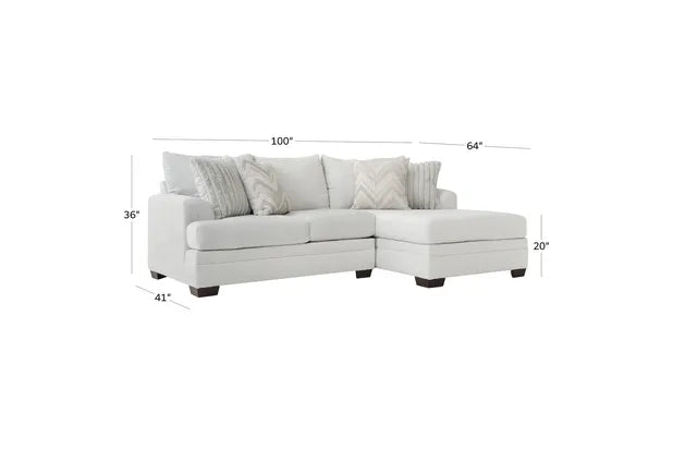 Pippa L Shape 2 Piece Sectional