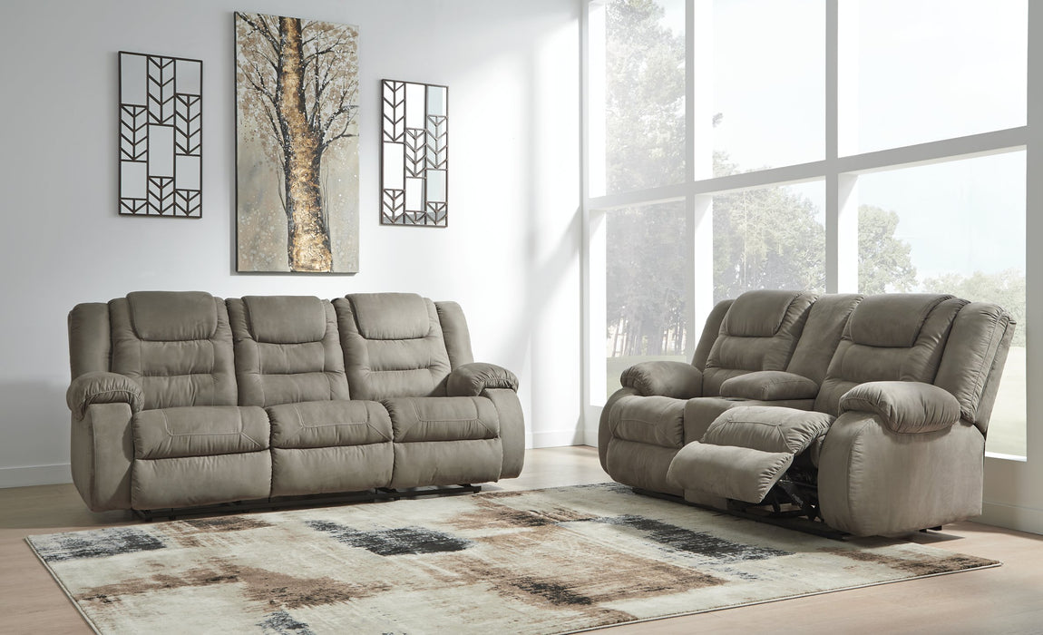 McCade Reclining Loveseat with Console