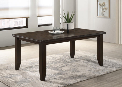 Dalila Rectangular Dining Table Cappuccino image