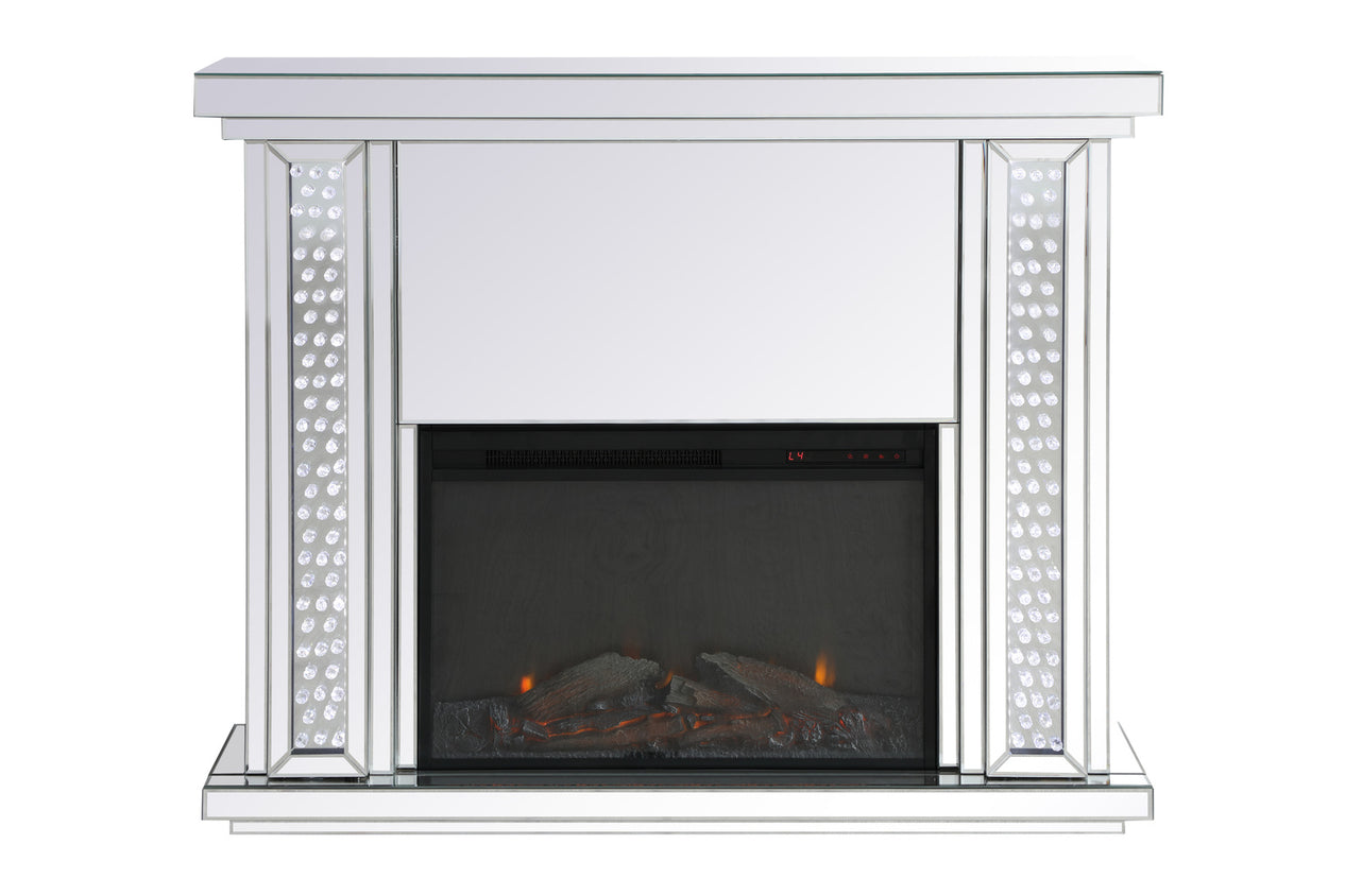 47'' TV Stand with Electric Fireplace - Dream Decor