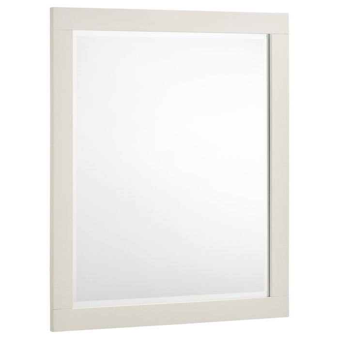 Jessica Rectangular Dresser Mirror White image