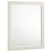 Jessica Rectangular Dresser Mirror White image