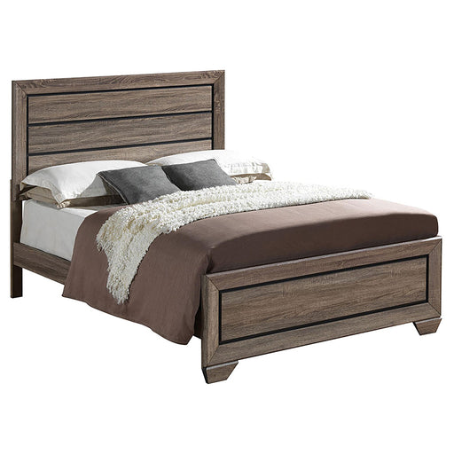 Kauffman California King Panel Bed Washed Taupe image