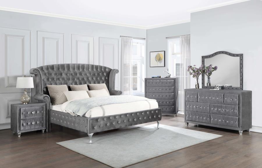 Deanna Upholstered Tufted Bedroom