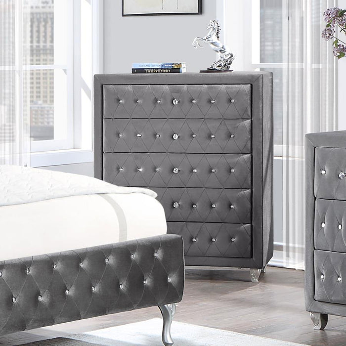 Deanna Upholstered Tufted Bedroom