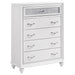 Barzini 5-drawer Chest White image