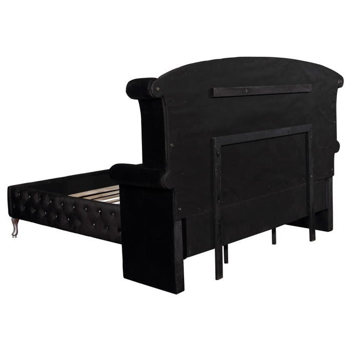 Deanna Upholstered Tufted Bed