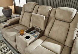 Next-Gen DuraPella Two Tone Power Reclining Loveseat