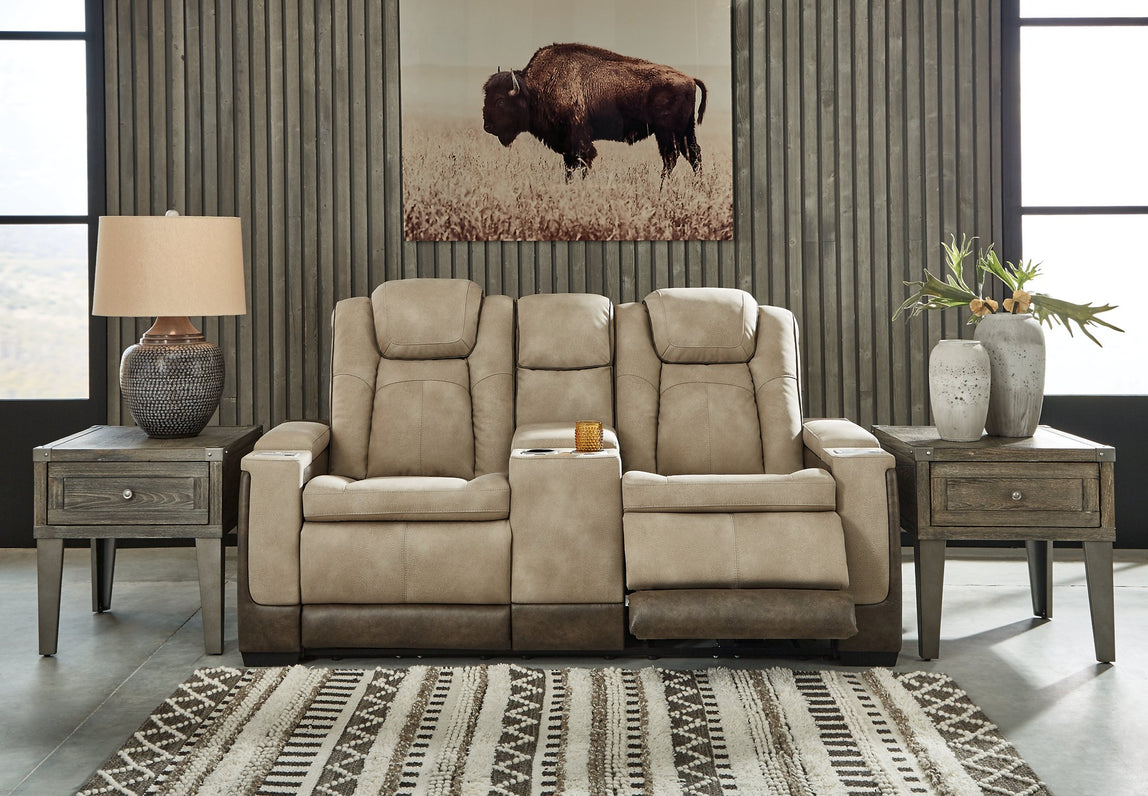 Next-Gen DuraPella Two Tone Power Reclining Loveseat