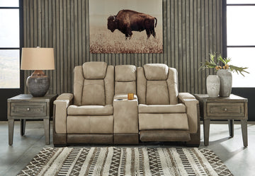 Next-Gen DuraPella Two Tone Power Reclining Loveseat