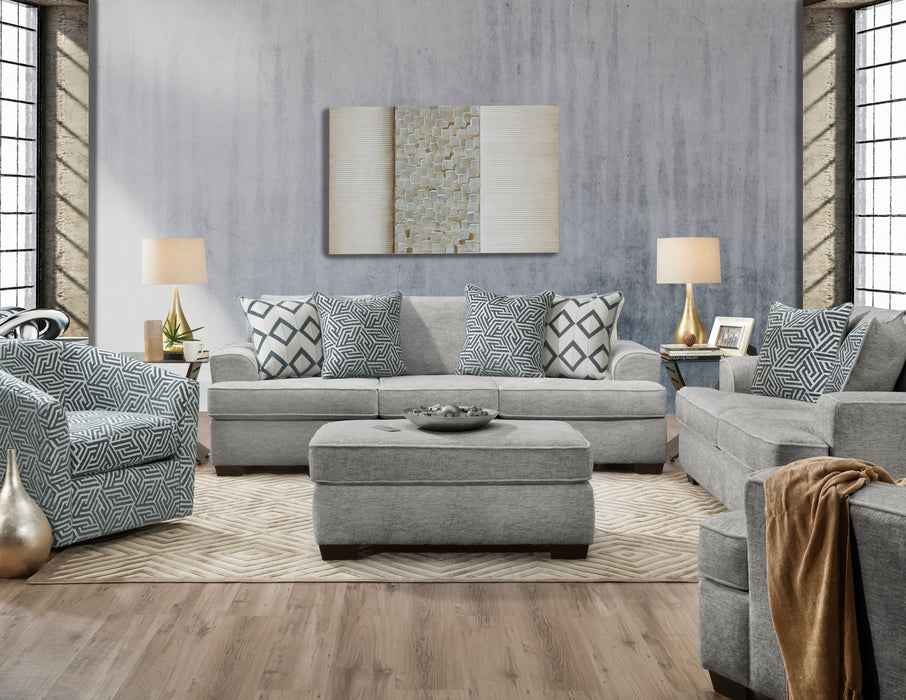 Ritzy Gray Sofa