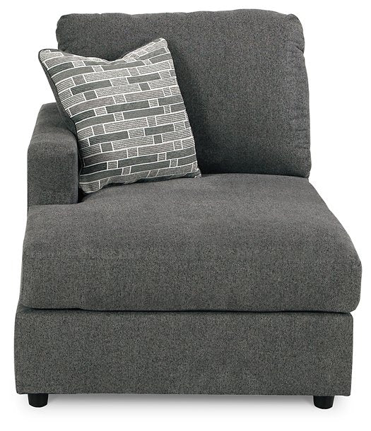 Edenfield 3-Piece Sectional with Chaise Charcoal