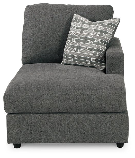 Edenfield 3-Piece Sectional with Chaise Charcoal