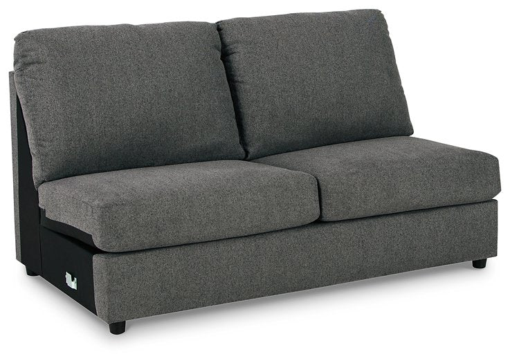 Edenfield 3-Piece Sectional with Chaise Charcoal