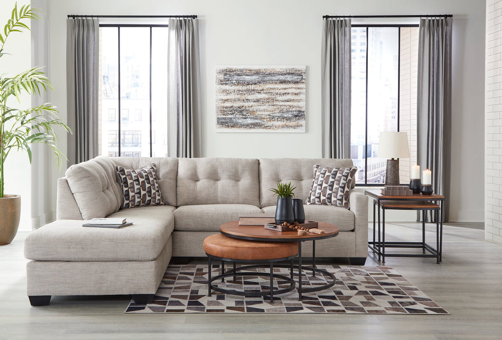 Mahoney Pebble 2-Piece Sectional with Chaise