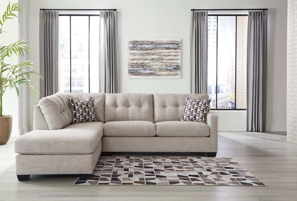 Mahoney Pebble 2-Piece Sectional with Chaise