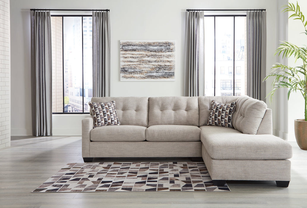 Mahoney Pebble 2-Piece Sectional with Chaise