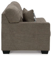 Mahoney Chocolate 2-Piece Sectional with Chaise