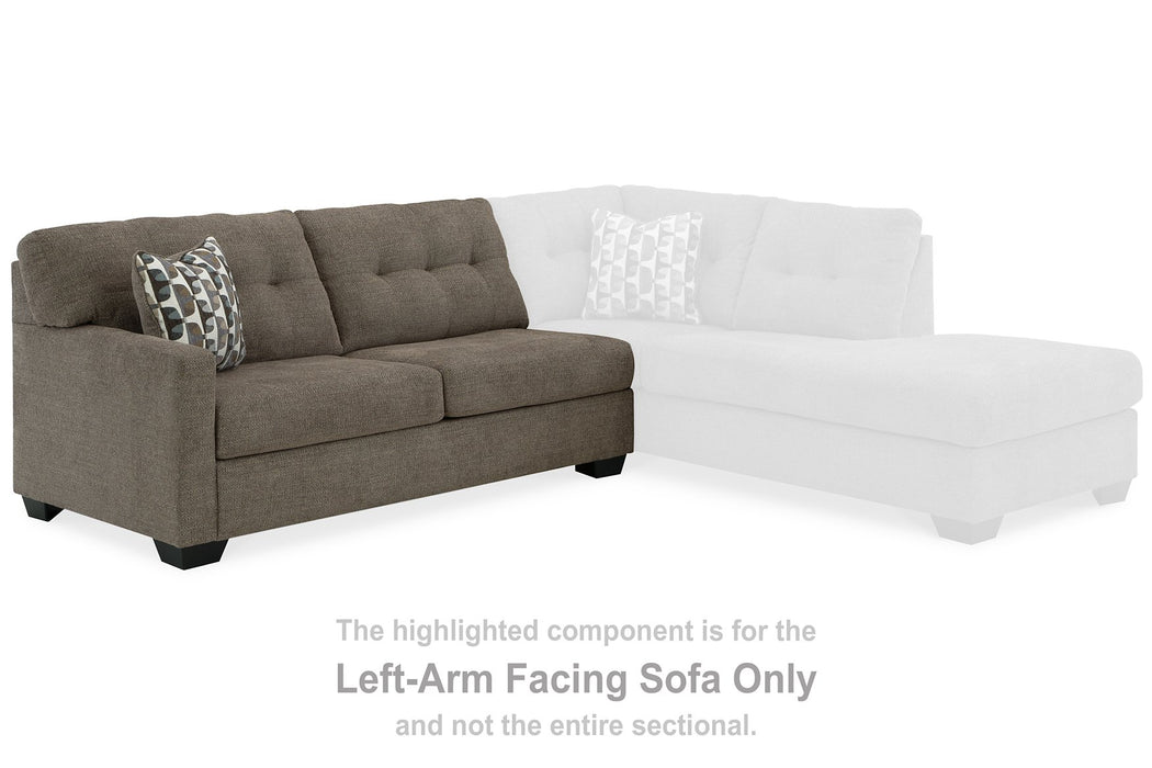 Mahoney Pebble 2-Piece Sectional with Chaise