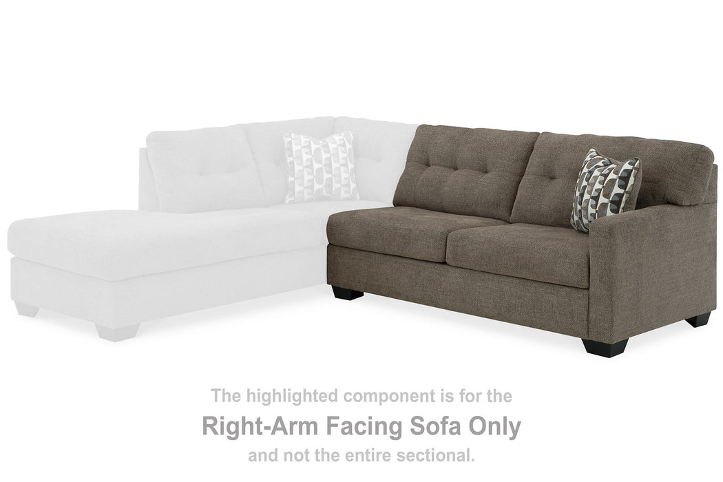 Mahoney Pebble 2-Piece Sectional with Chaise