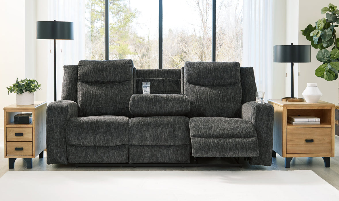 Martinglenn Power Reclining Sofa with Drop Down Table