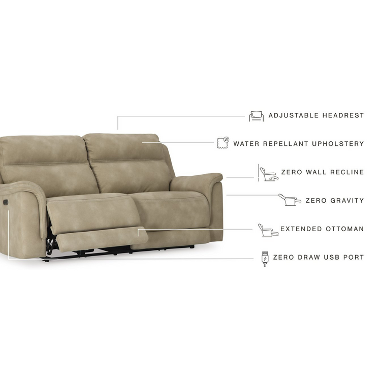 Next-Gen DuraPella Oversize Reclining Sofa
