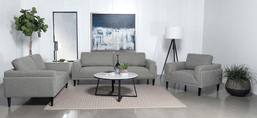 Rilynn Upholstered Track Arms Sofa Set