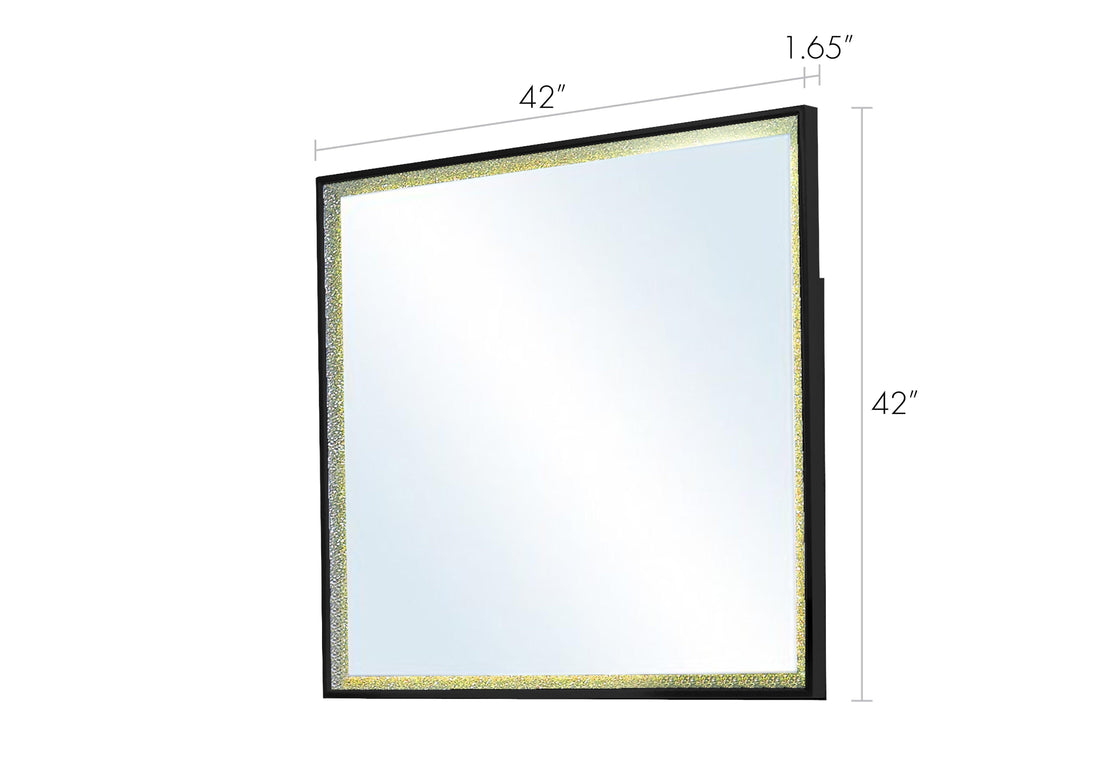 Pallas LED Mirror - Modern Accent with LED Lights - Dream Decor