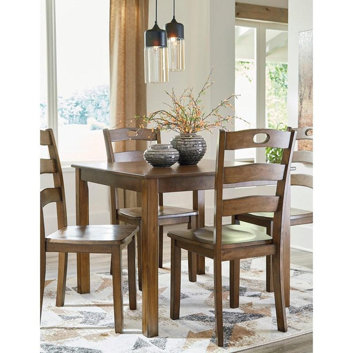 Hazelteen Square Dining Room Table Set