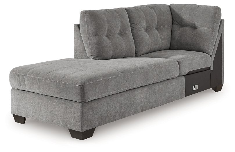 Seccional de 2 piezas Marleton con chaise longue