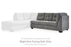 Seccional de 2 piezas Marleton con chaise longue