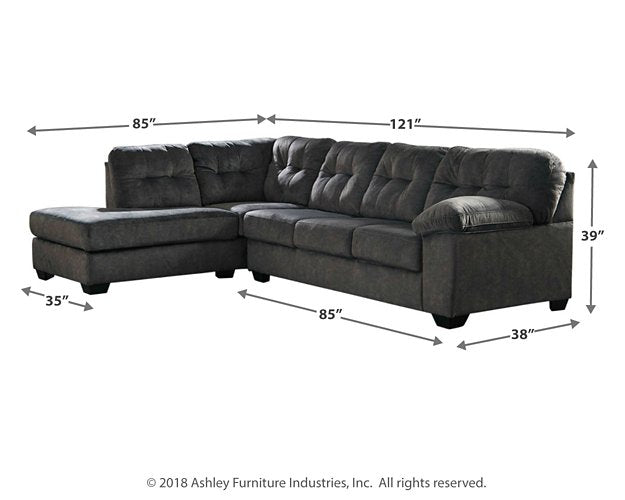 Accrington 2-Piece Sleeper Sectional with Chaise