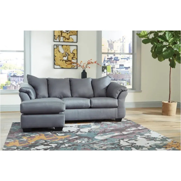 Ashley Furniture Darcy - Steel Sofa Chaise