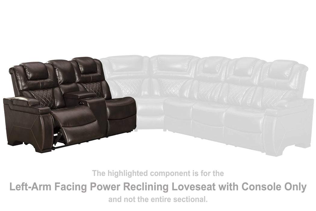 Warnerton 3-Piece Power Reclining Sectional