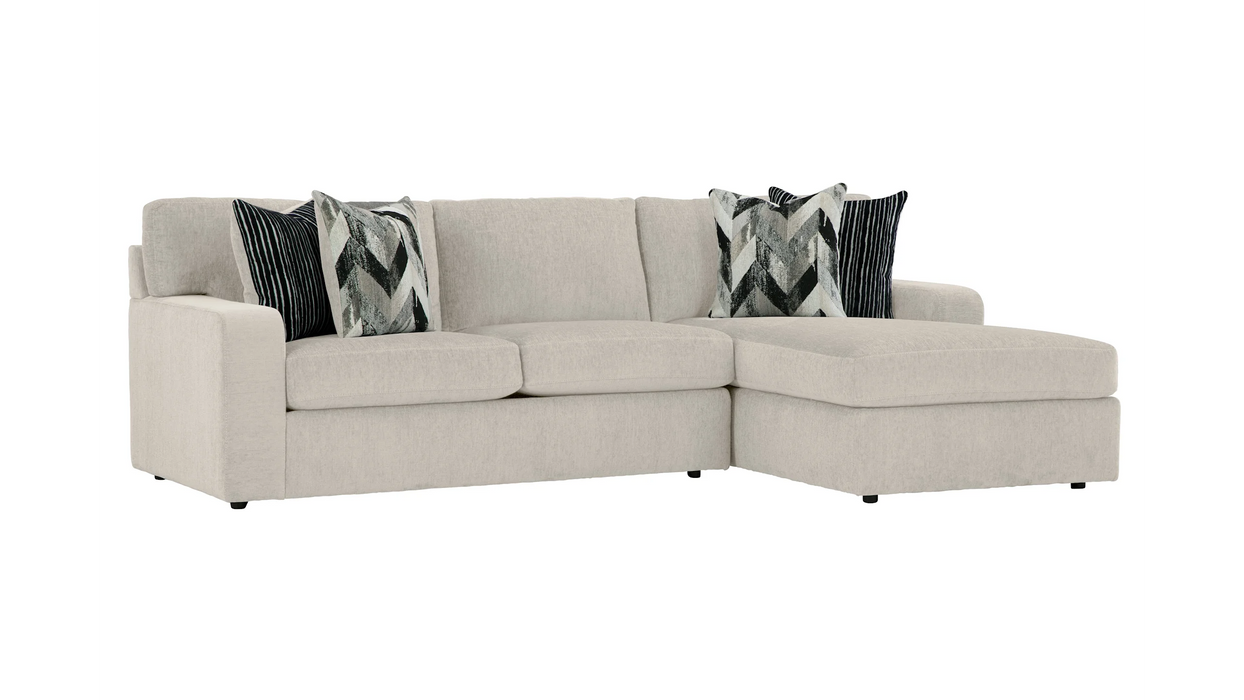 Hynde Cotton L Shape 2 Piece Sectional