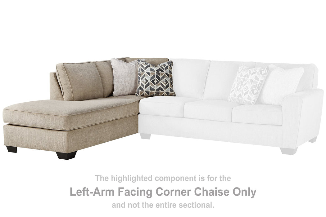 Decelle 2-Piece Sectional with Chaise