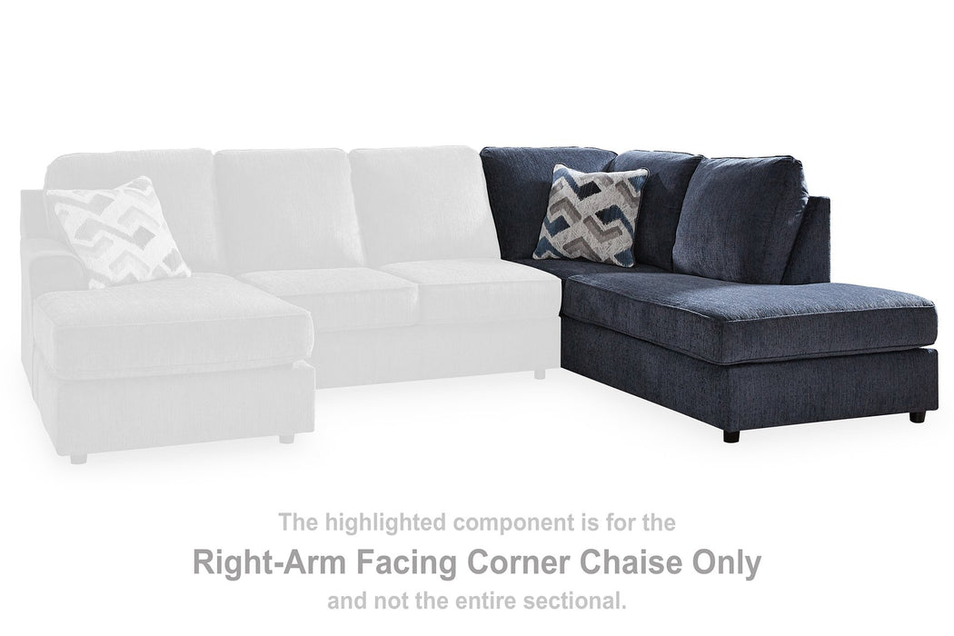 Albar Place Sectional - Spacious Room Seating