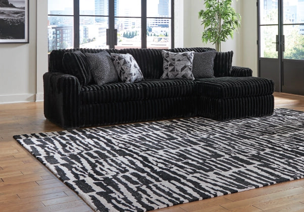 Darknight Corduroy Sectional