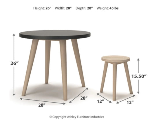 Blariden Table Set (5/CN) - Dream Decor