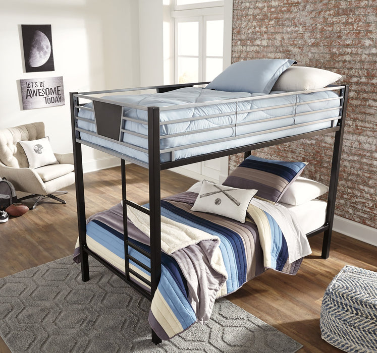 Dinsmore Twin/Twin Bunk Bed with Ladder