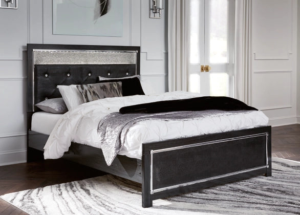 Kaydell Glam Upholstered Bed