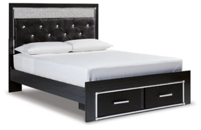 Kaydell Glam Upholstered Bed