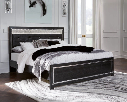 Kaydell Glam Upholstered Bed