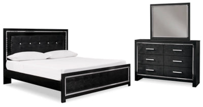 Kaydell Glam Upholstered Bedroom Set