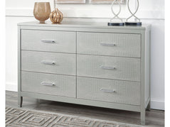 Olivet Upholstered Panel Bedroom - Dream Decor