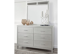 Olivet Upholstered Panel Bedroom - Dream Decor
